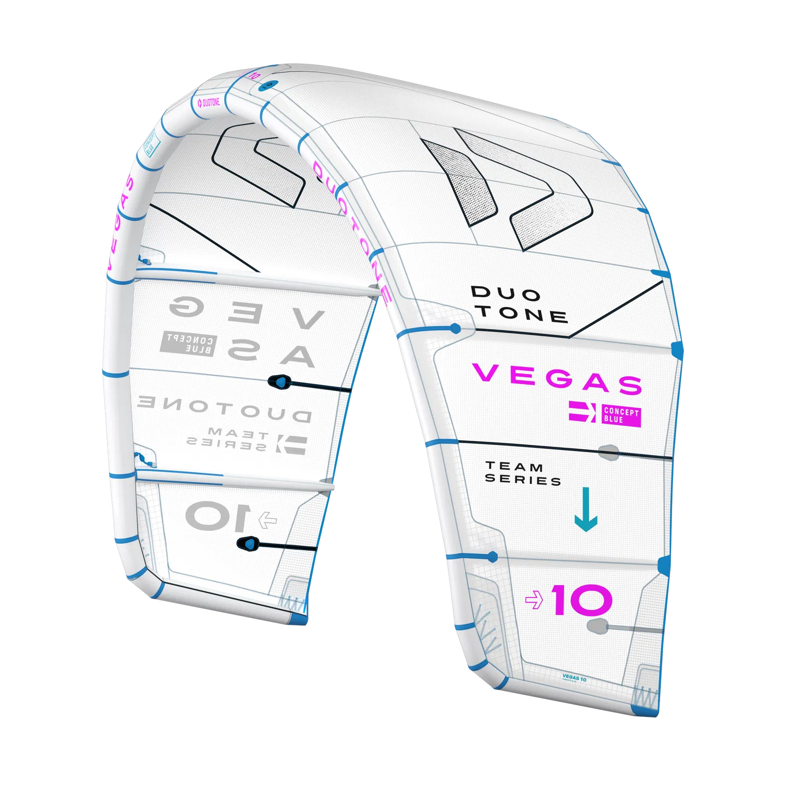 duotone vegas concept blue